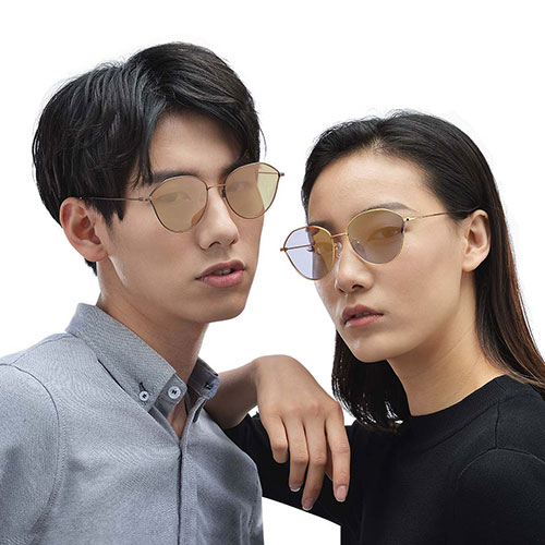Xiaomi TS Fashion Sunglasses Cat Eye Shape Brown